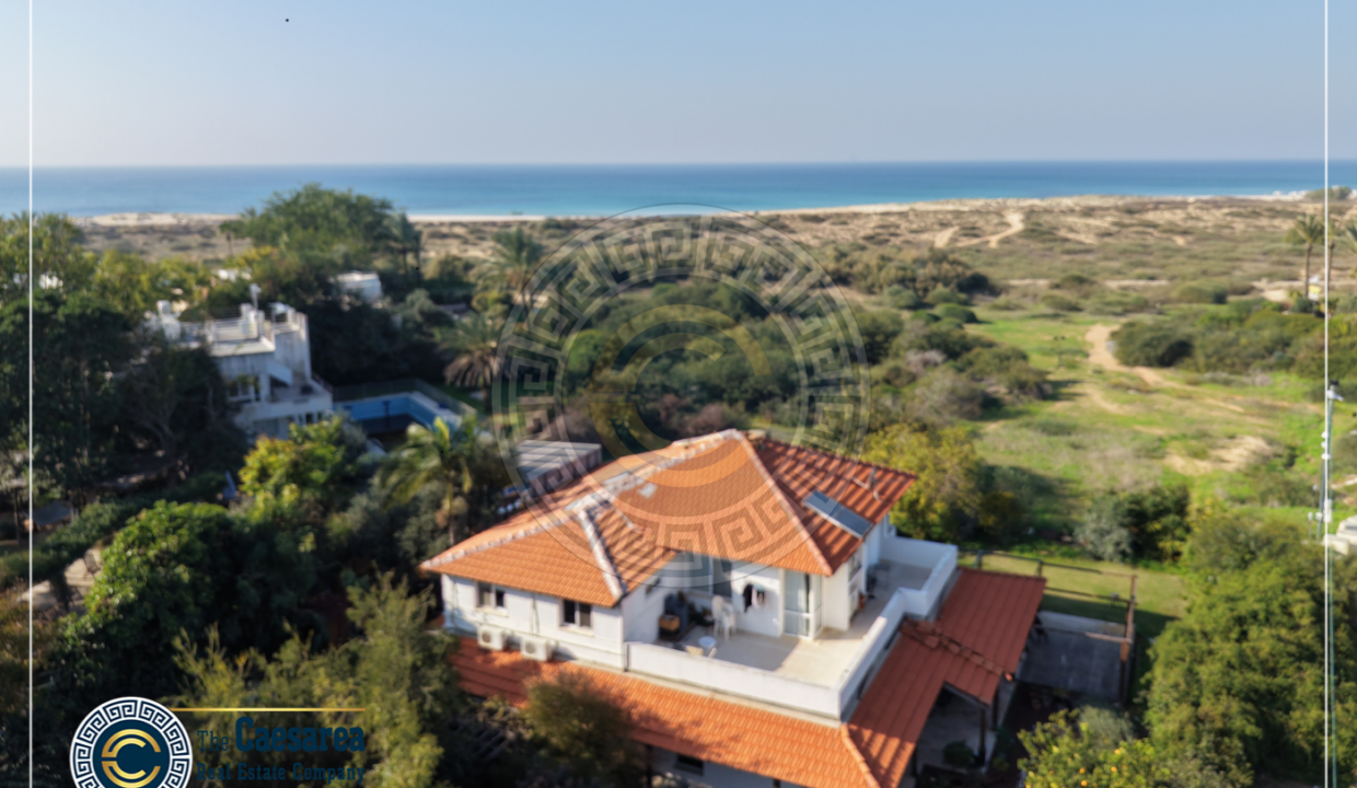וילה למכירה בשכונת הים בקיסריה (שכונה 6)