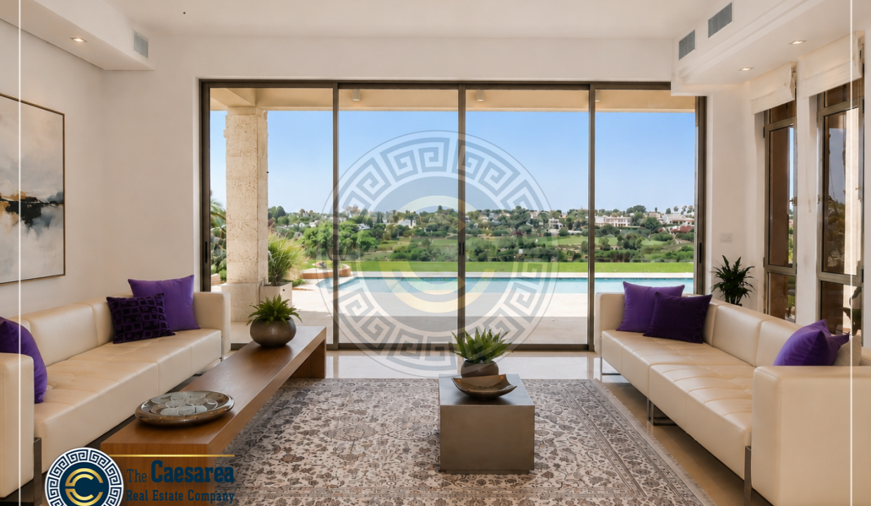 וילה בשכונת הגולף בקיסריה (4)